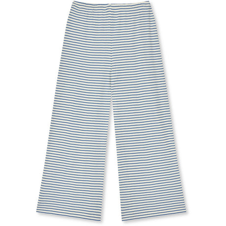 Mads Nørgaard Vanilla Ice/Bright Cobalt 2X2 Cotton Stripe Verona Pants