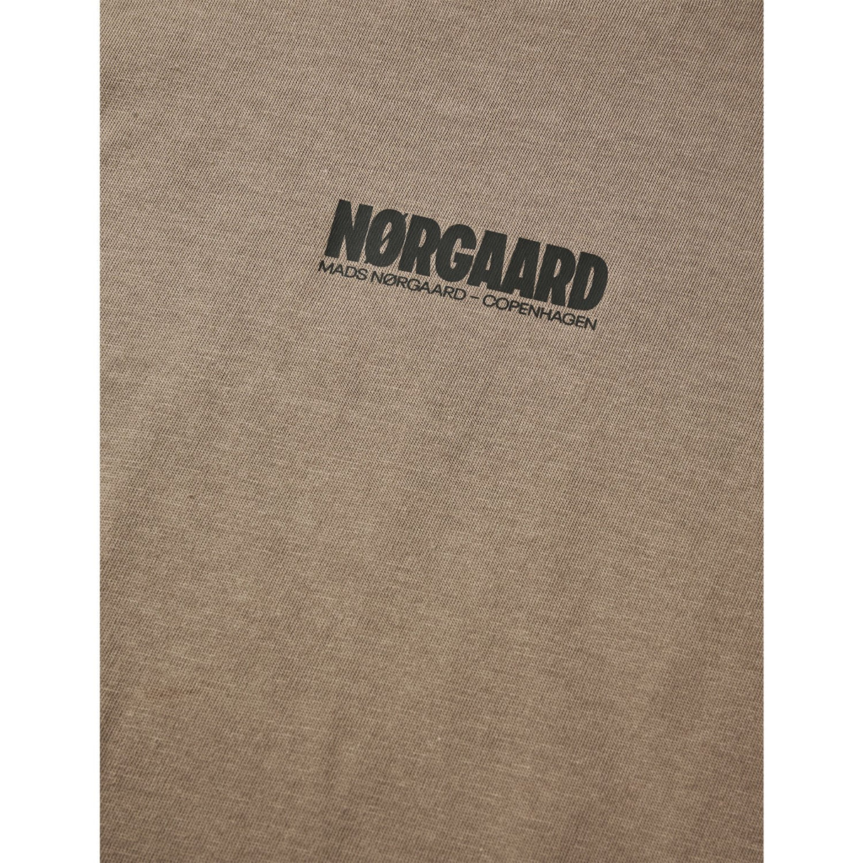 Mads Nørgaard Walnut Printed Logo Thorlino Tee