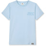 Mads Nørgaard Cashmere Blue Printed Tee Thorlino Logo Tee