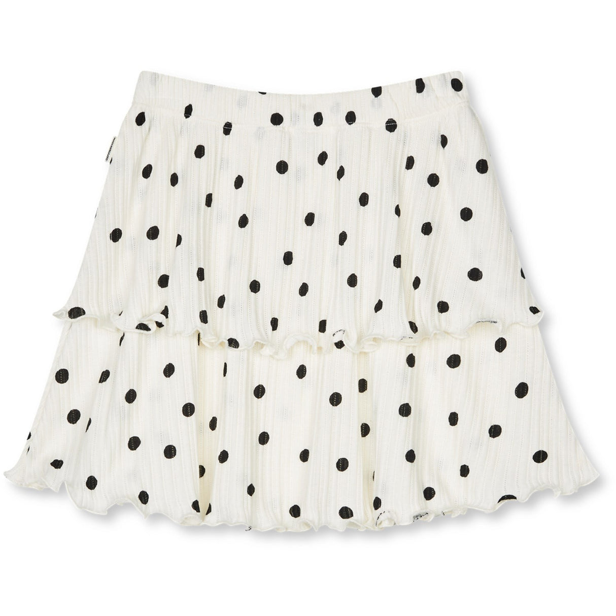 Mads Nørgaard Dot Aop Vanilla Ice Pointella Sallie Skirt Aop
