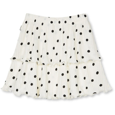Mads Nørgaard Dot Aop Vanilla Ice Pointella Sallie Skirt Aop