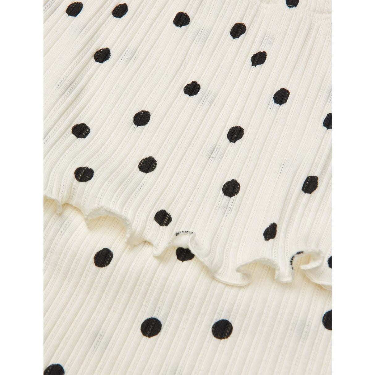 Mads Nørgaard Dot Aop Vanilla Ice Pointella Sallie Skirt Aop