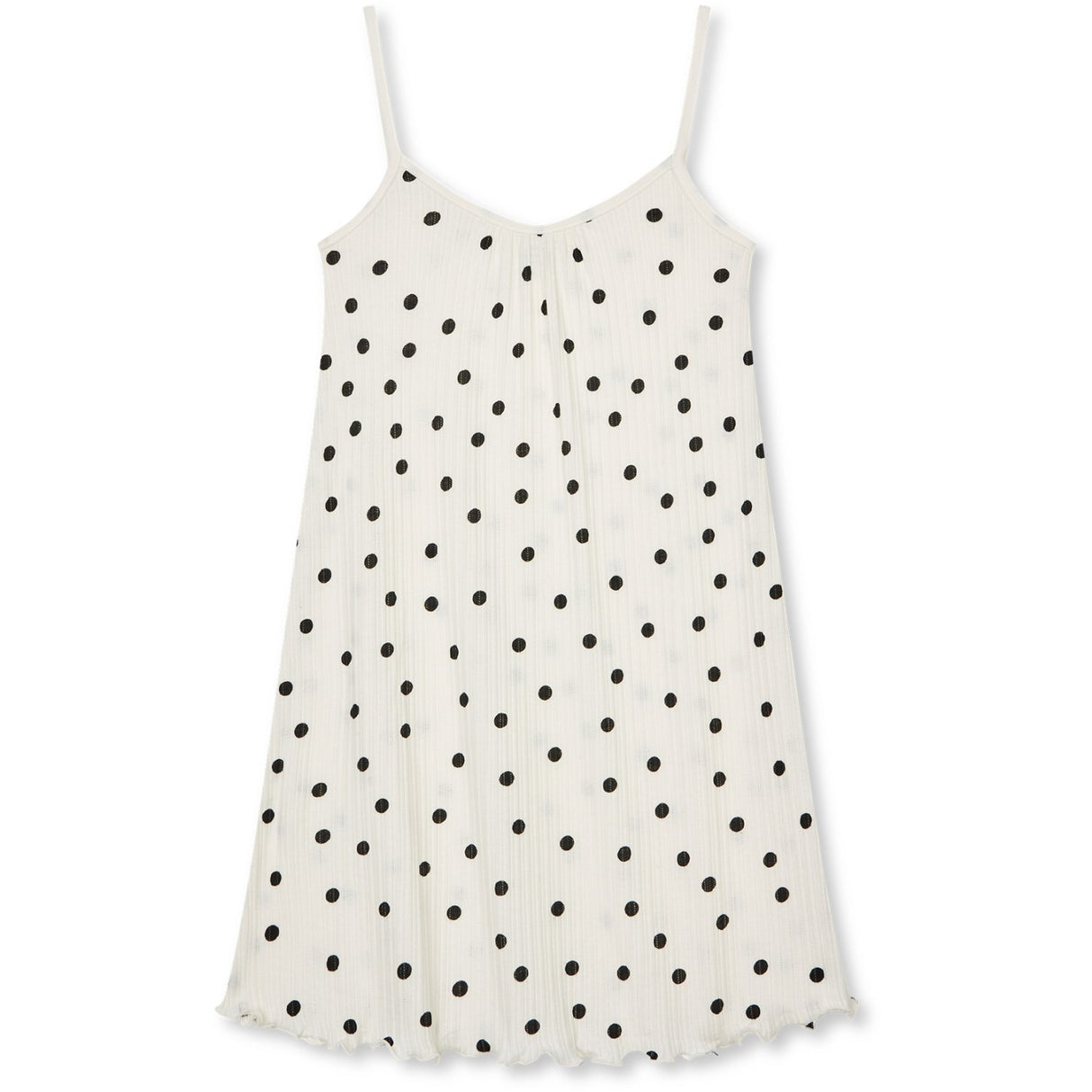 Mads Nørgaard Dot Aop Vanilla Ice Pointella Sigrid Dress Aop