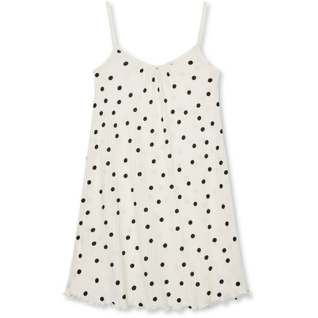 Mads Nørgaard Dot Aop Vanilla Ice Pointella Sigrid Dress Aop