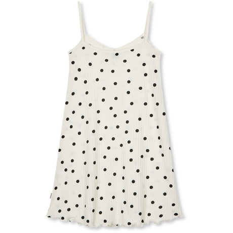 Mads Nørgaard Dot Aop Vanilla Ice Pointella Sigrid Dress Aop