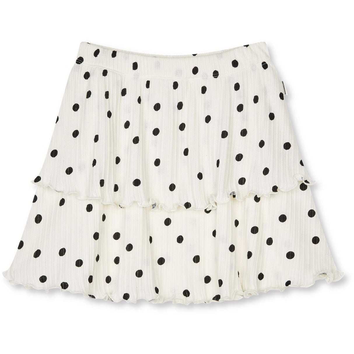 Mads Nørgaard Dot Aop Vanilla Ice Pointella Sallie Skirt Aop