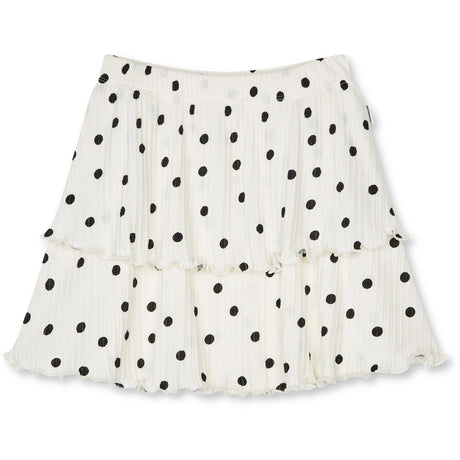 Mads Nørgaard Dot Aop Vanilla Ice Pointella Sallie Skirt Aop