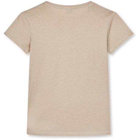 Mads Nørgaard Plaza Taupe Single Cotton Tuvina Mini Mirror Tee