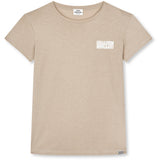 Mads Nørgaard Plaza Taupe Single Cotton Tuvina Mini Mirror Tee