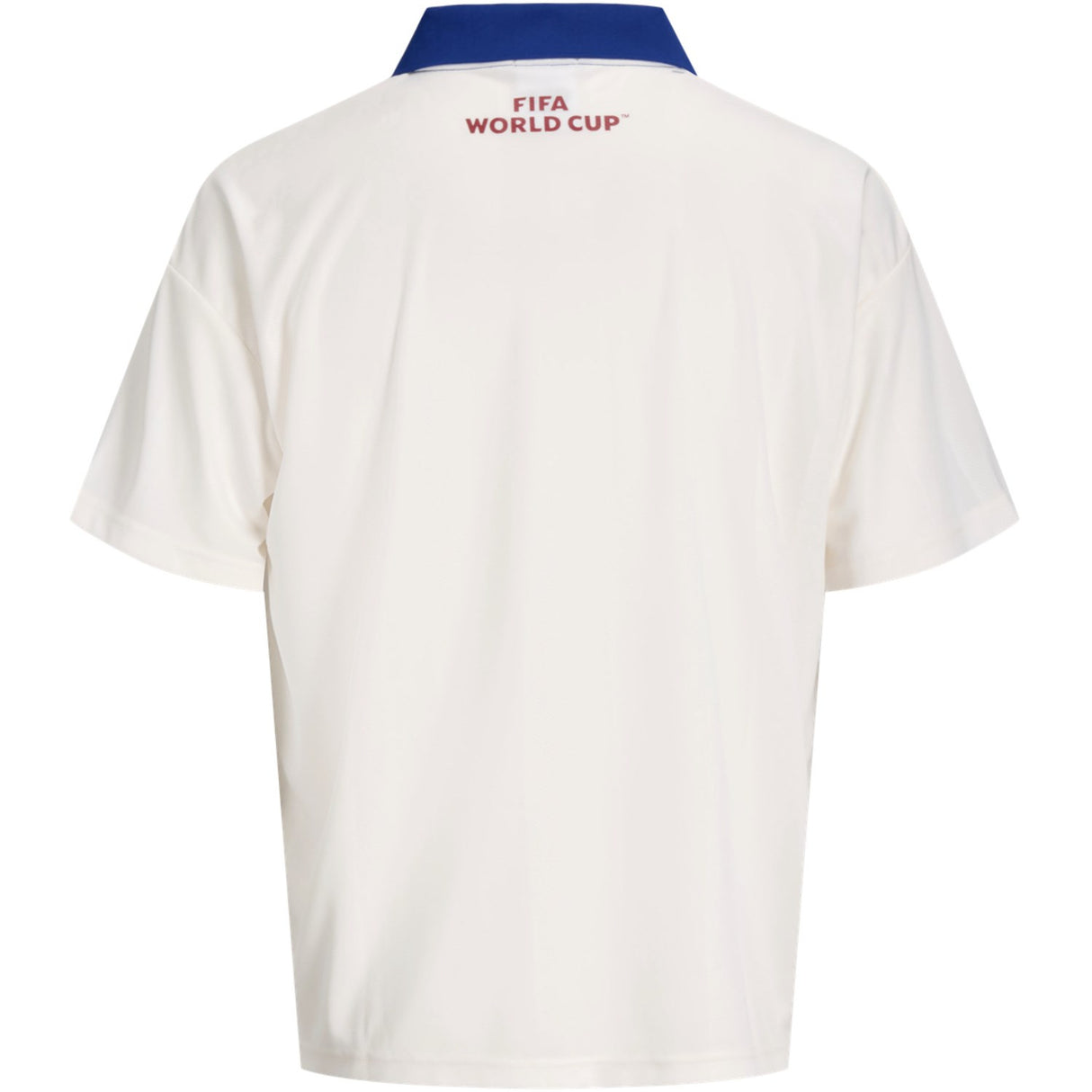Jack & Jones Junior Snow White Jorfifa Football Jersey Ss Styd Aw Jnr