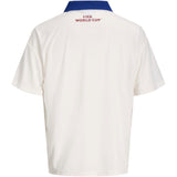 Jack & Jones Junior Snow White Jorfifa Football Jersey Ss Styd Aw Jnr