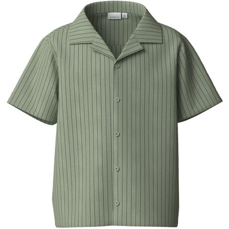 Name It Swamp Nmmhasla Ss Nreg Shirt