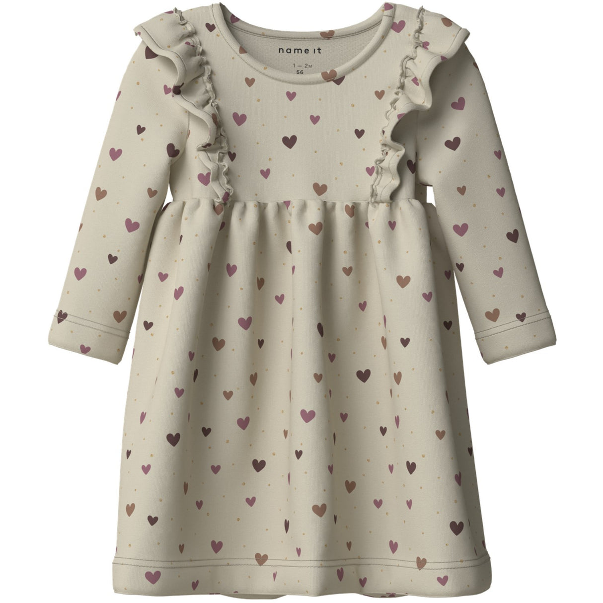 Name It Almond Milk Nbfhayla Ls Dress