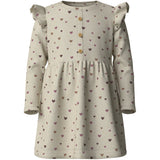 Name It Almond Milk Nmfhayla Ls Light Swe Dress