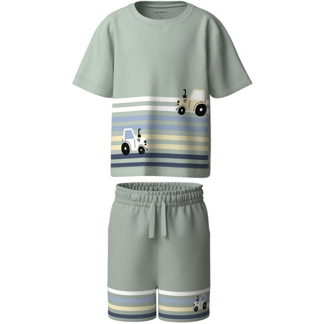 Name It Pale Aqua Nmmhectors Shorts Set