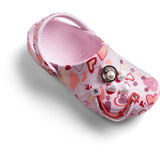 Crocs Pink Milk/Hearts Classic VDay Clog K PkMk/Hts
