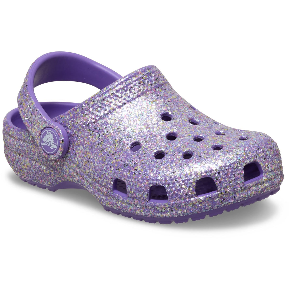 Crocs Purple Classic Fantasy Glitter Clog T Ppl