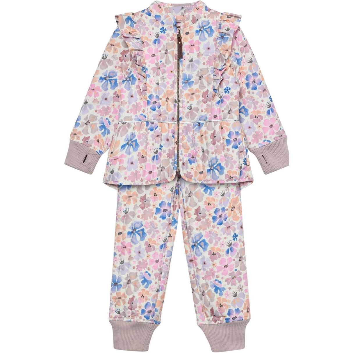 En Fant Cloud Gray Thermal Set, Aop