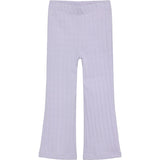 En Fant Purple Heather Leggings Pointelle
