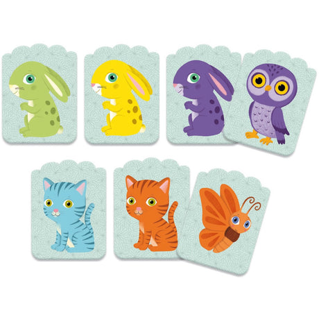 Djeco Card Game For The Little Ones, Match The Color