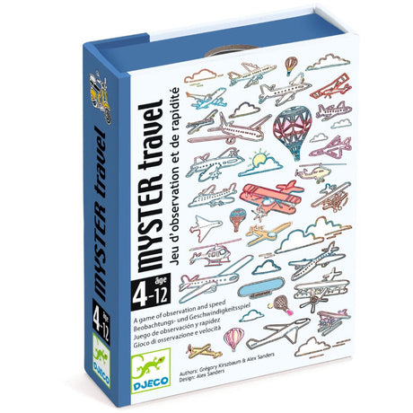 Djeco Card Game, Myster Travel