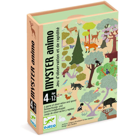 Djeco Card Game, Myster Animo