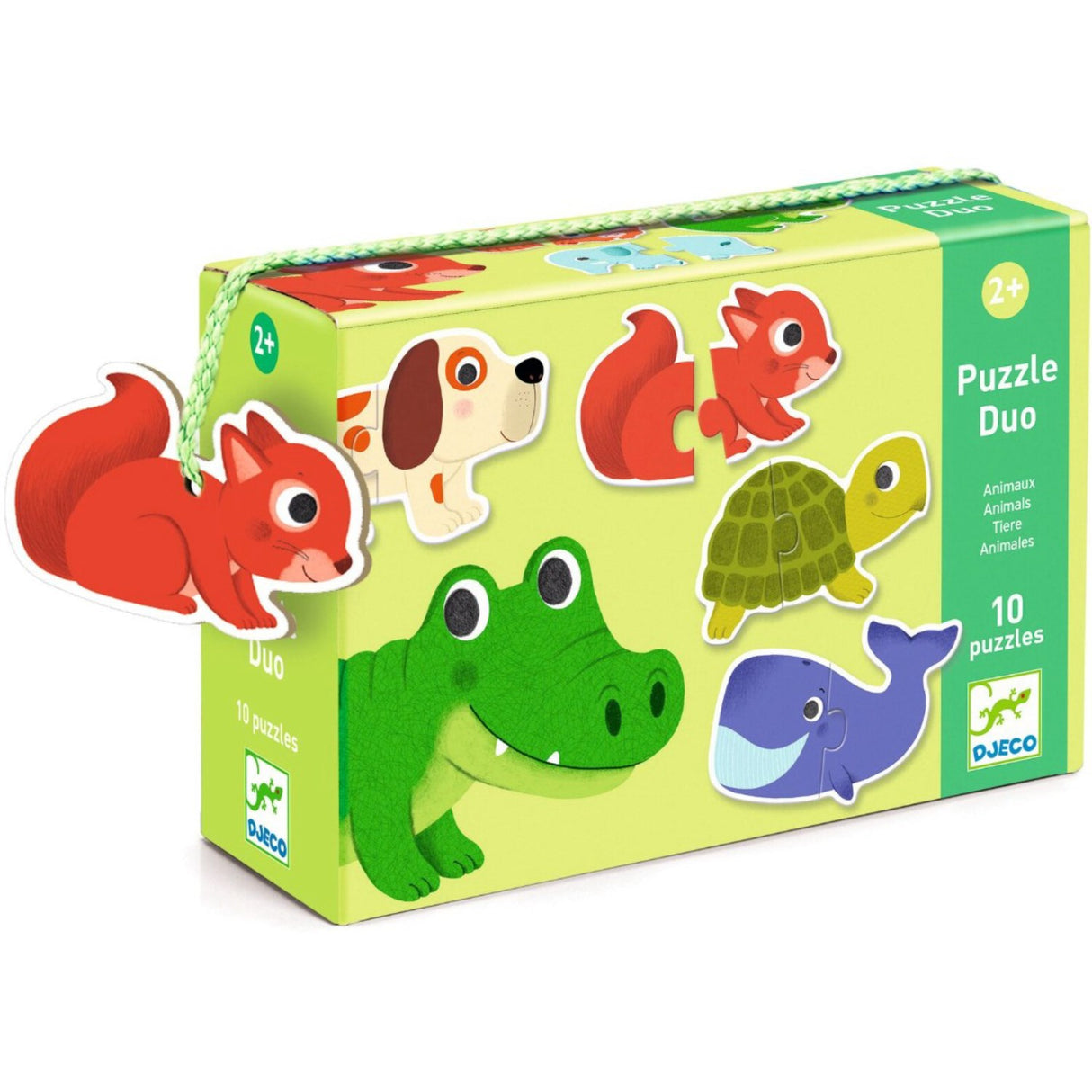 Djeco Puzzle Duo, Animals