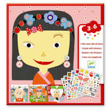 Djeco Sticker Game - Faces