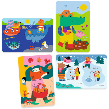 Djeco Grind with Water, 4 Seasons