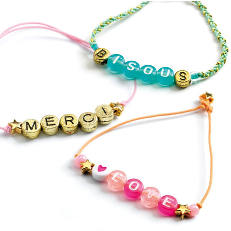 Djeco Creative Beads - Alphabet Beads