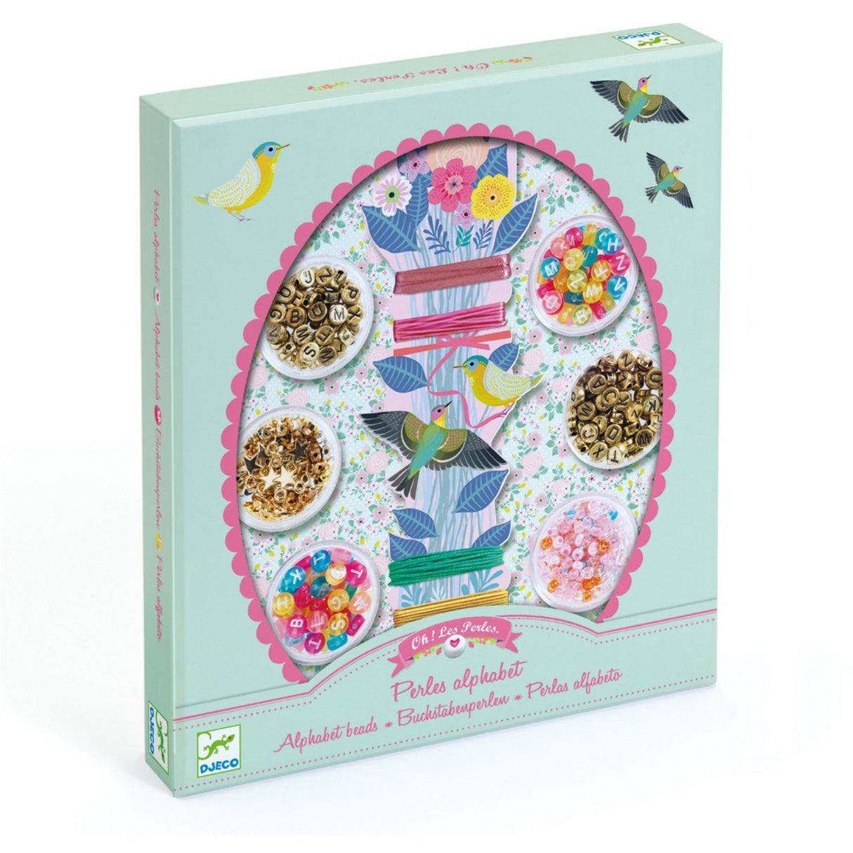 Djeco Creative Beads - Alphabet Beads