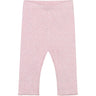 FIXONI Bleached Mauve Melange Leggings Melange Rib