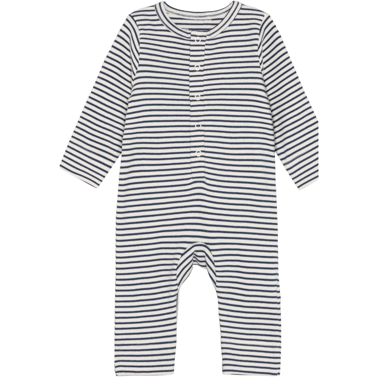 FIXONI Vintage Indigo Romper Ls Rib