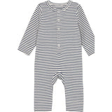 FIXONI Vintage Indigo Romper Ls Rib