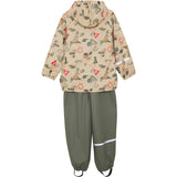 CeLaVi Mulled Basil Rainwear Set - Aop