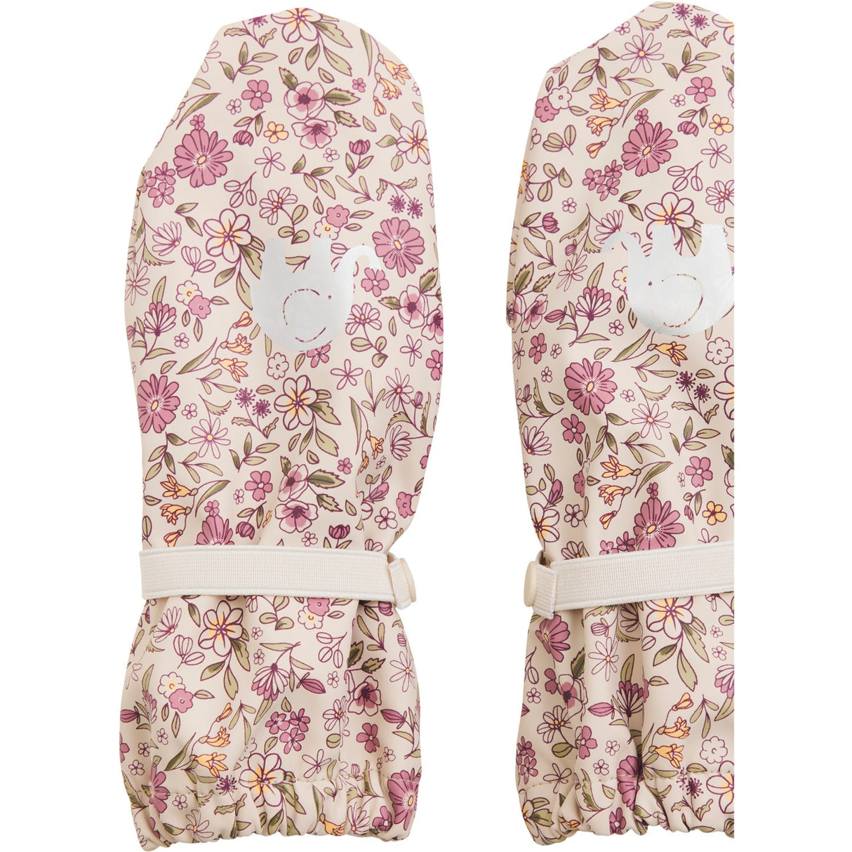 CeLaVi Misty Rose Pu-Mittens W. Taffeta Lining