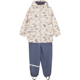 CeLaVi Flint Stone Rainwear Set - Aop