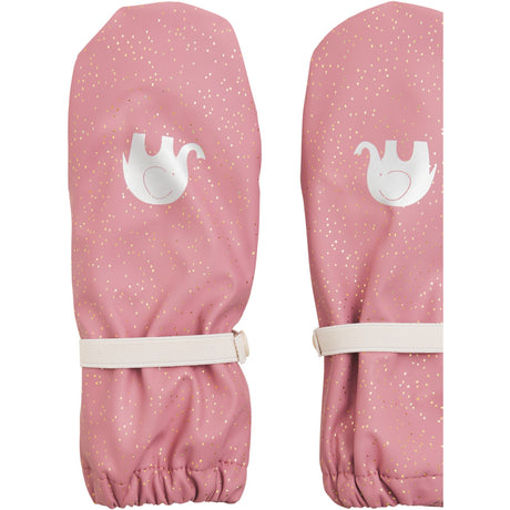CeLaVi Nostalgia Rose Pu-Mittens W. Taffeta Lining