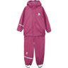 CeLaVi Rose Wine Basic Rainwear Set -Solid Pu
