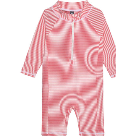 Color Kids Pink Lemonade Baby Suit L/S - Upf 60