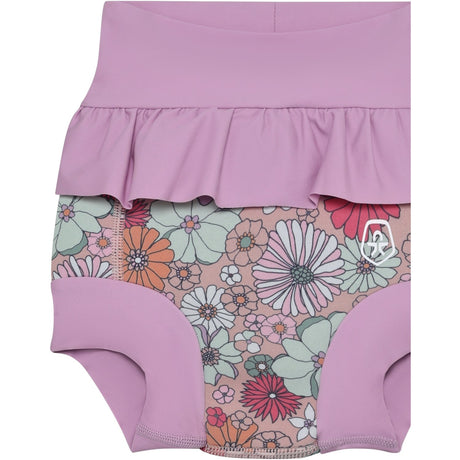 Color Kids Lavender Mist Trunks W. Frills, Aop