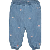 Minymo Faded Denim Pants Emb. Chambray W. Lining