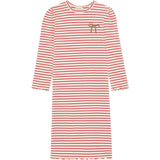 Minymo Spiced Coral Dress Ls Rib