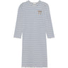 Minymo Dutch Blue Dress Ls Rib