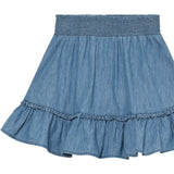 Minymo Faded Denim Skirt Chambray