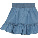 Minymo Faded Denim Skirt Chambray