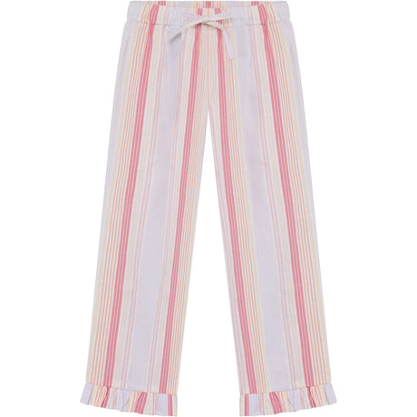 Minymo Bright White Pants Y/D Seersucker