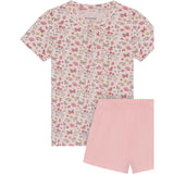 Minymo Raindrops On Roses T-Shirt+Short Set Aop