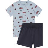 Minymo Niagara Mist T-Shirt+Short Set Aop