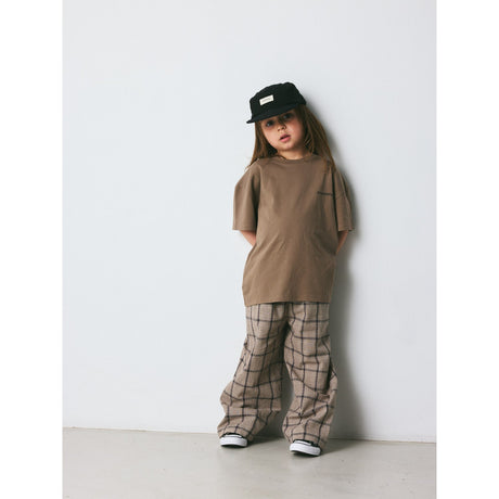 brunobruno nation Walnut Check Francis Walnut Check Pants